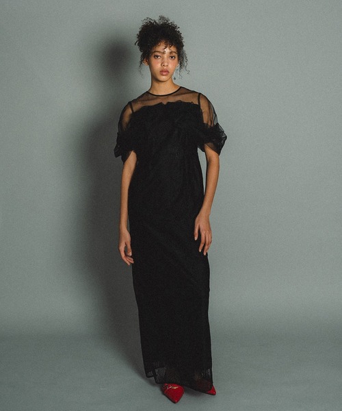 et.UNiVER（エトユニベール）の「Tornade pencil dress（ドレス）」 - WEAR