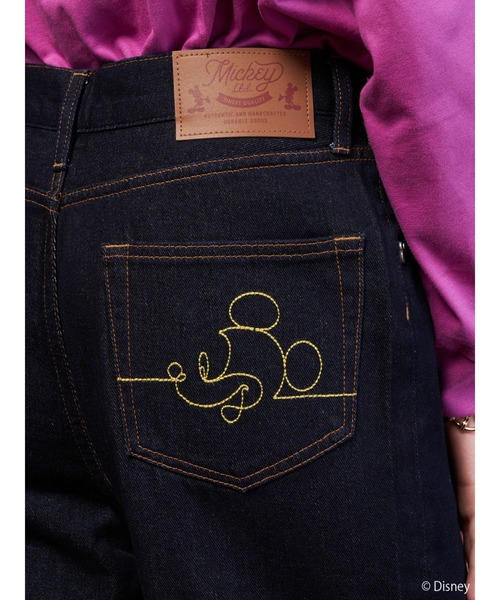 セール】バック刺繍デニムパンツ/Mickey（デニムパンツ）｜Disney