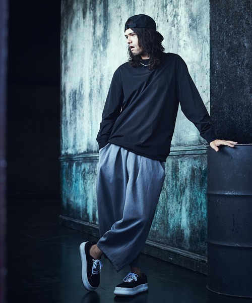 Cropped wide pants / クロップドワイドパンツ（その他パンツ）｜glamb