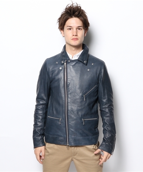 SHIPS JET BLUE（シップスジェットブルー）の「JB: ダブルレザー