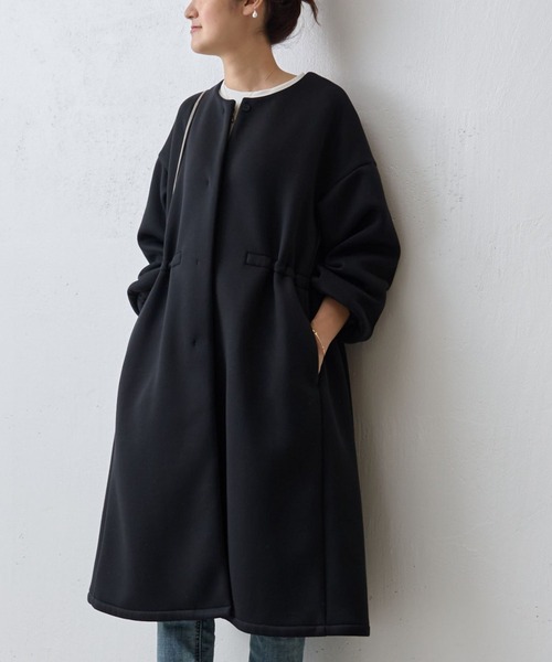 BEARDSLEY（ビアズリー）の「ダンボールギャザーコート（ノーカラー