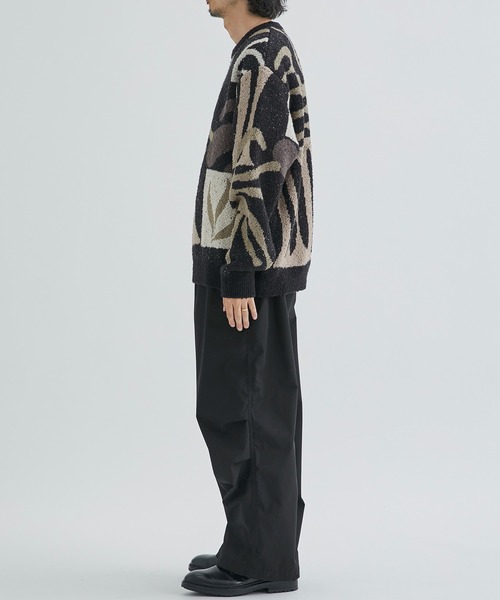 KHOKI / コッキ】Intarsia-knit jumper/インターシャーニット