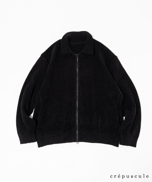 セール】【CREPUSCULE / クレプスキュール】Corduroy Zip Blouson