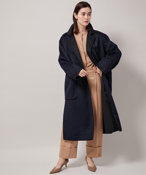 ROPE'（ロペ）の「【一部直営店舗・WEB限定】リバーシブルウールコート