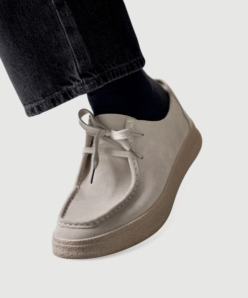 オジョンギュ x シックスフィット] NORM WALLABEE BEIGE ワラビー