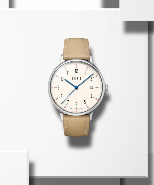 セール】DUFA Breuer Automatic アナログ腕時計 DF-9011-0B メンズ