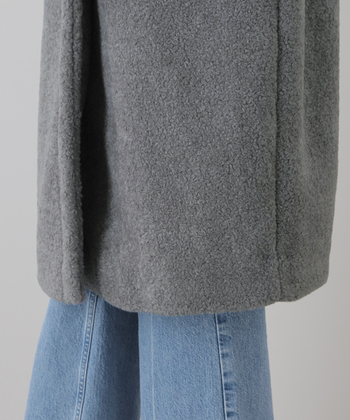 FRAMeWORK（フレームワーク）の「WOOLブレンドボアコート（ブルゾン