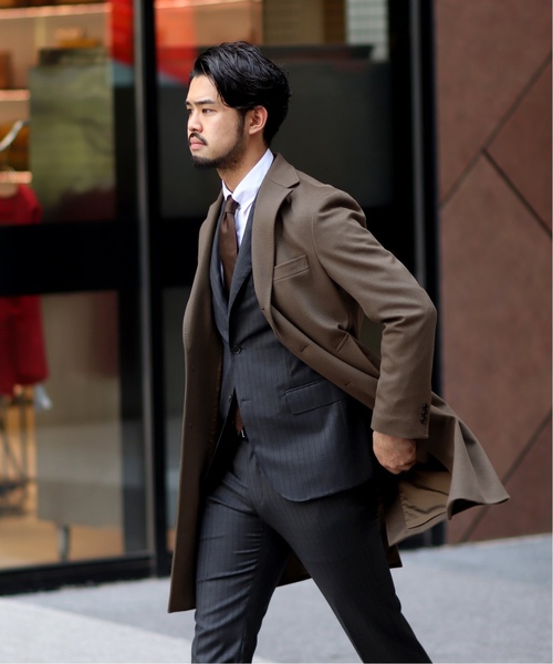 セール】【Loro Piana / ロロピアーナ】 ビーバー チェスターコート