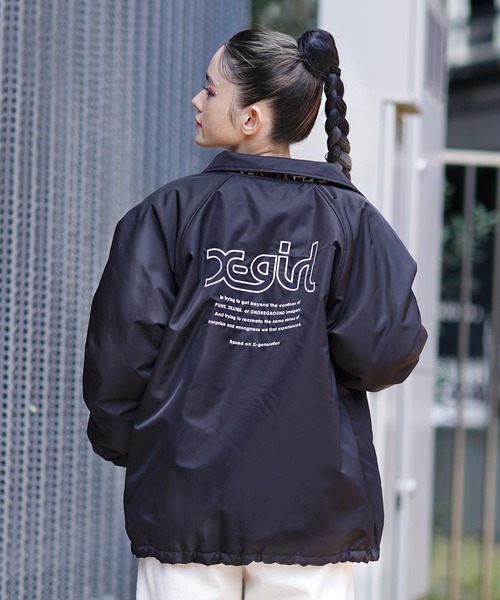 X-girl スタジャン ブラック エックスガール アウター Mサイズ 🖤X