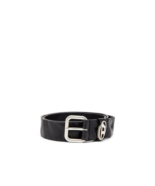 メンズ レザーベルト B-1DR OVAL D LOOP（ベルト）｜DIESEL