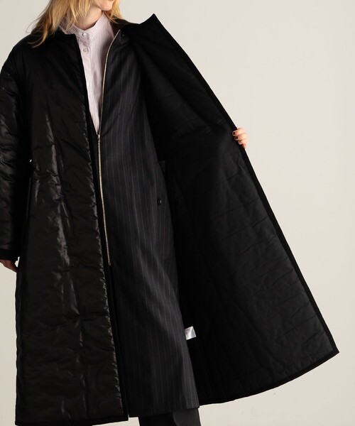 BACCA（バッカ）の「□ウールパディング レイヤードコート（その他