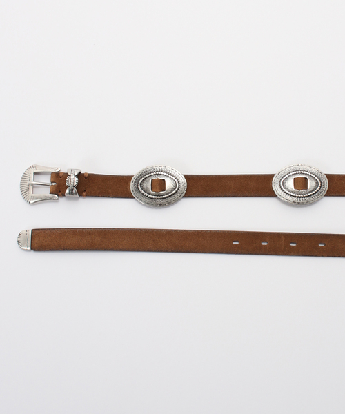 PUNTOVITA/プントヴィータ】CONCHO SUEDE BELT（ベルト）｜Puntovita
