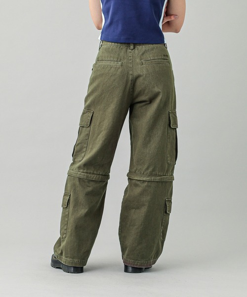 X-girl（エックスガール）の「2WAY CARGO PANTS（カーゴパンツ）」 - WEAR