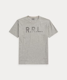 ロゴ ジャージー Tシャツ（Tシャツ/カットソー）｜RRL（ダブル アール