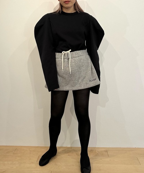 HOLIDAY（ホリデイ）の「THERMAL PRO FLEECE TUCK MINI SKIRT サーマル