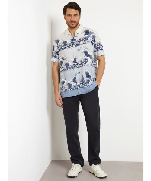 ECO Wave Shirt 半袖 シャツ | GUESS(ゲス) JAPAN 公式オンライン