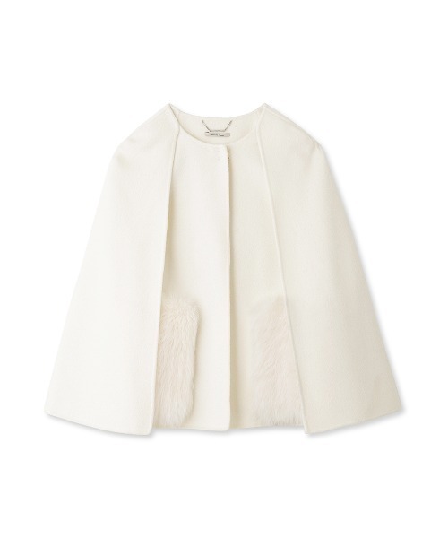 CELFORD（セルフォード）の「ファーポケットリバーケープジャケット