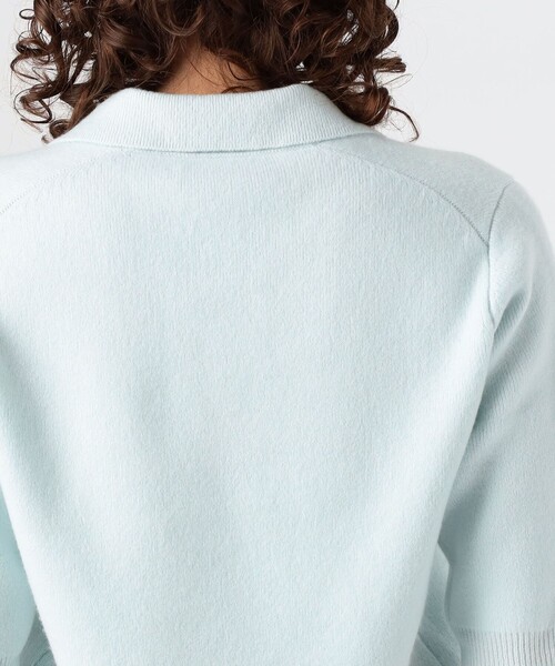 caban（キャバン）の「コットンカシミヤ スキッパーニット（ニット