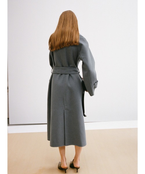 SNIDEL（スナイデル）の「ウロコカシミヤロングコート（その他アウター