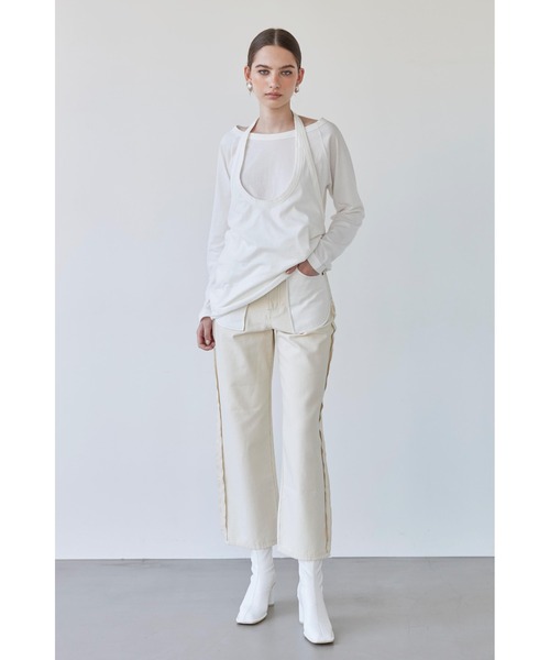 ALEXIA STAM（アリシアスタン）の「Inside Out Straight Denim Pants