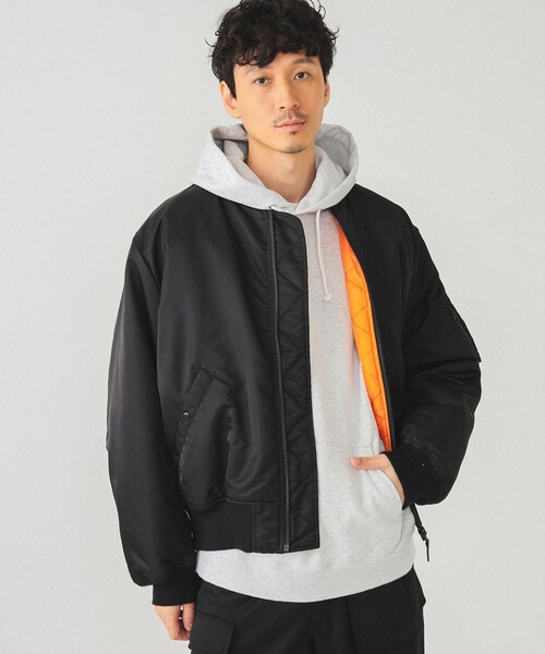 リラックスフィット THERMOLITE(R) MA-1 （撥水）（MA-1）｜BEAMS