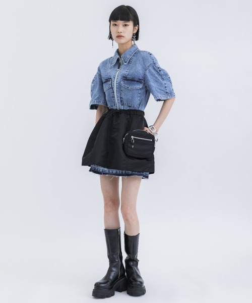 TOGA（トーガ）の「【TOGA PULLA/トーガプルラ】Nylon twill skirt