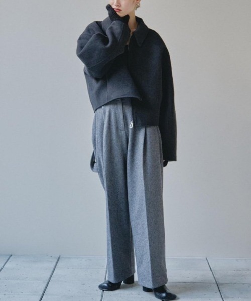 TODAYFUL（トゥデイフル）の「TODAYFUL Wool Painter Pants ウール
