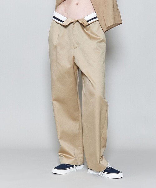 6（ロク）の「＜6(ROKU)＞コットン チノ パンツ（チノパンツ）」 - WEAR