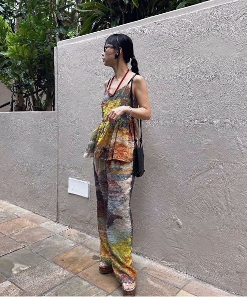 Ameri（アメリ）の「MEDI RACHEL FLUFFY ART PANTS（その他パンツ