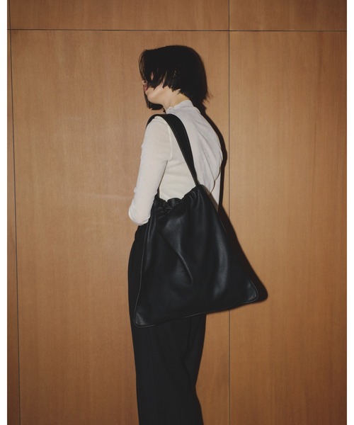 TODAYFUL（トゥデイフル）の「Eco Leather Gather Bag（ショルダー
