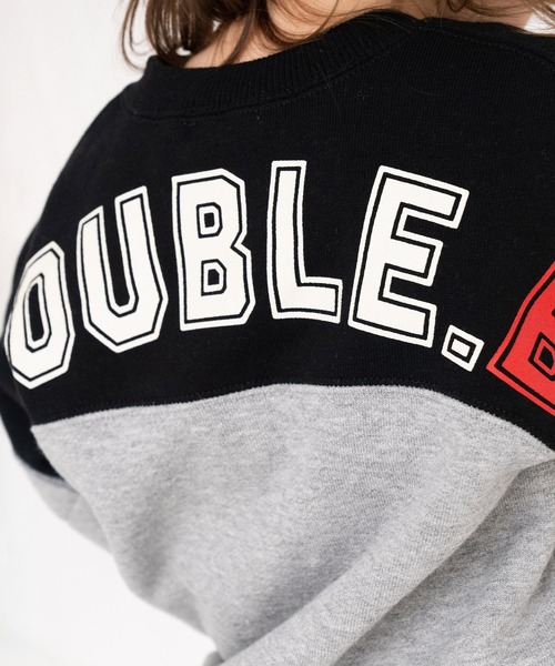 DOUBLE_B（ダブルビー）の「バックロゴトレーナー（スウェット）」 - WEAR