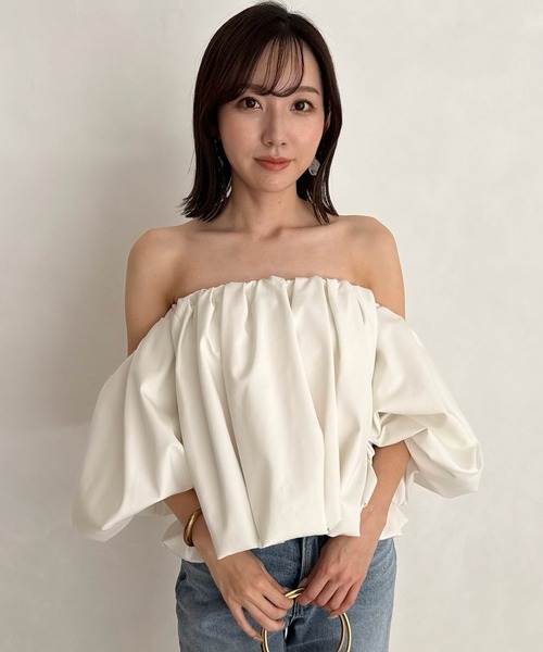 新品 anuans アニュアンス ボリュームバルーントップス anuans（ア