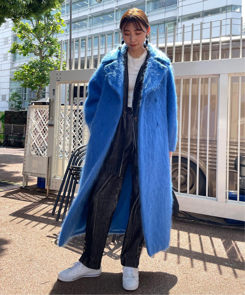 Ameri（アメリ）の「DEFORMATION COLLAR SHAGGY COAT（その他アウター