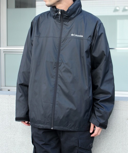 Columbia フード付きアウターウェア 青緑 Columbia フード付きアウター