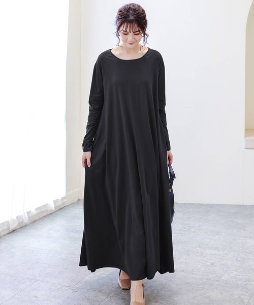 セール】ワンピース ロングワンピース マキシ丈ワンピース 冬 秋