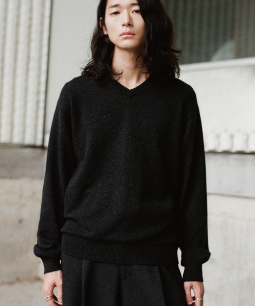 FOX BLEND STANDARD KNIT(V-NECK / CREW-NECK)（ニット/セーター