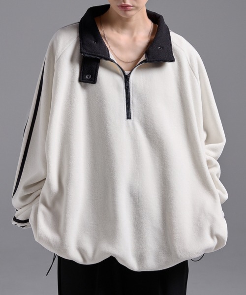 ブラジル代表 ハーフジップTRウエア（フリース素材）グレー US−L新品