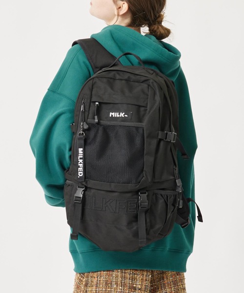 32L】NEO EMBROIDERY BIG BACKPACK BAR/大容量 【PC収納可・A4サイズ