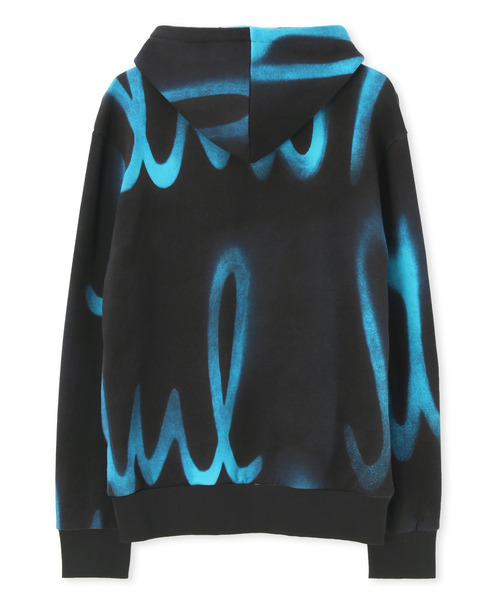 Paul Smith（ポールスミス）の「Spray Logo プリントパーカー / 113507