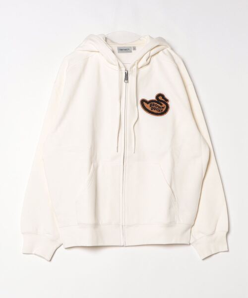 セール】【Carhartt WIP】HOODED BROWN DUCKS JACKET / フーデッド
