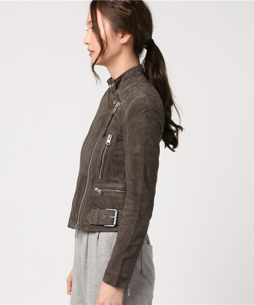 新品未使用品ライダースジャケット ワインカラーALLSAINTS ZARA MAN