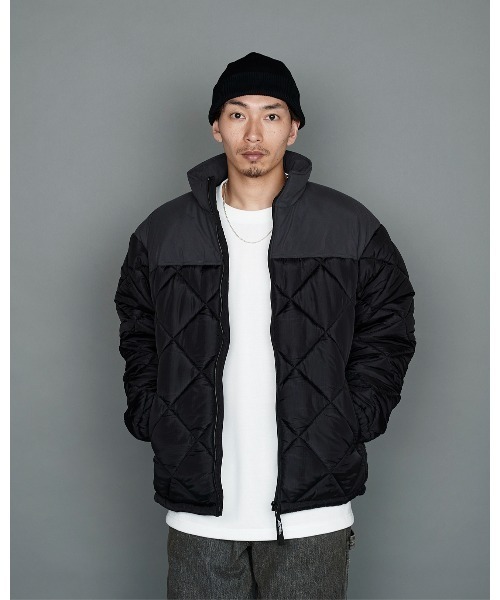 セール】QUILTING NYLON PADDED JACKET（ナイロンジャケット）｜CALEE