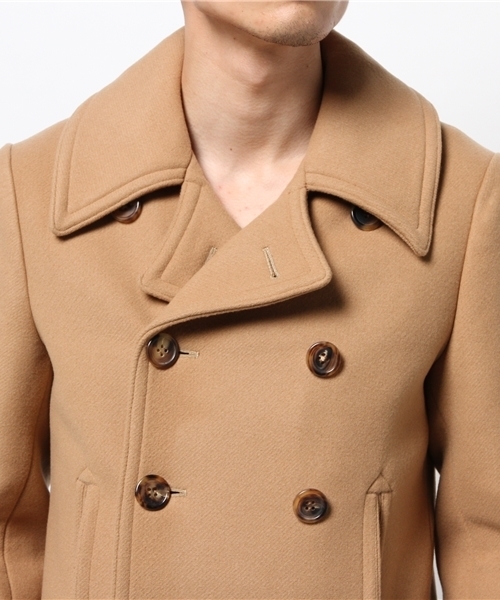 LITHIUM HOMME（リチウム オム）の「HEAVY MELTON CLASSIC PEA COAT