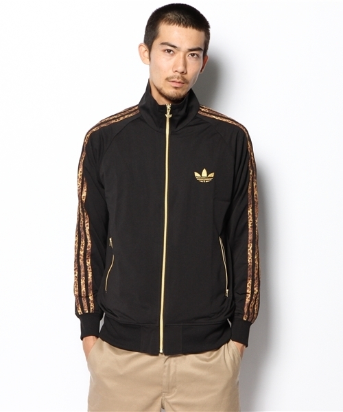 adidas ジャケット レオパード ヒョウ柄