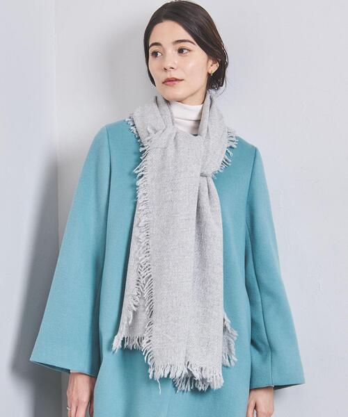 elegancese（エレガンセーゼ）の「＜elegancese＞カシミヤ フリンジ