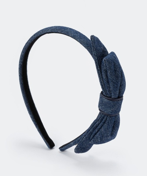 ALEXANDRE DE PARIS DENIM SERRE TETE ESTHER アレクサンドル ドゥ