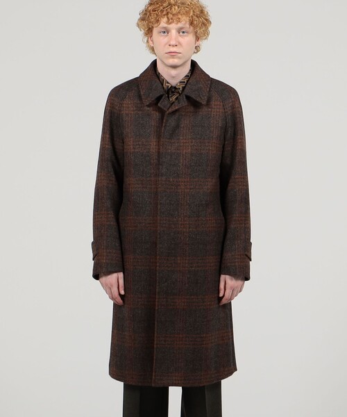 セール】ウールツイード バルマカーンコート Fox Tweed（その他