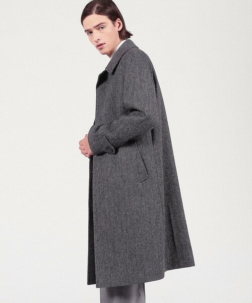 セール】ウールツイード バルマカーンコート Fox Tweed（その他