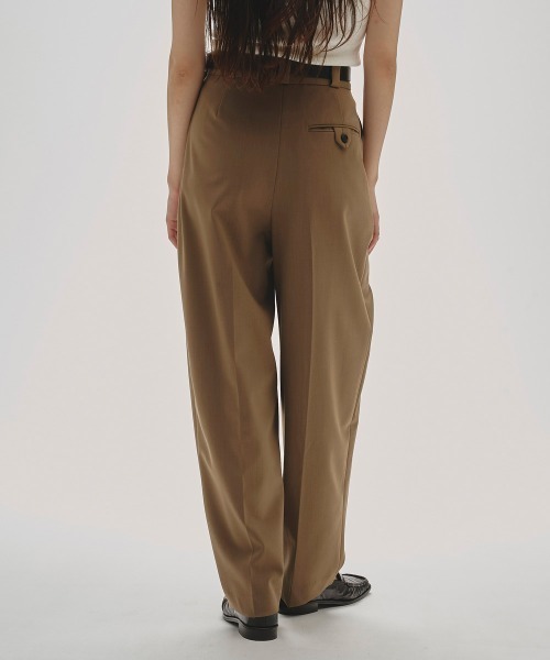 セール】Tapered Tuck Trousers（その他パンツ）｜TODAYFUL（トゥデイ