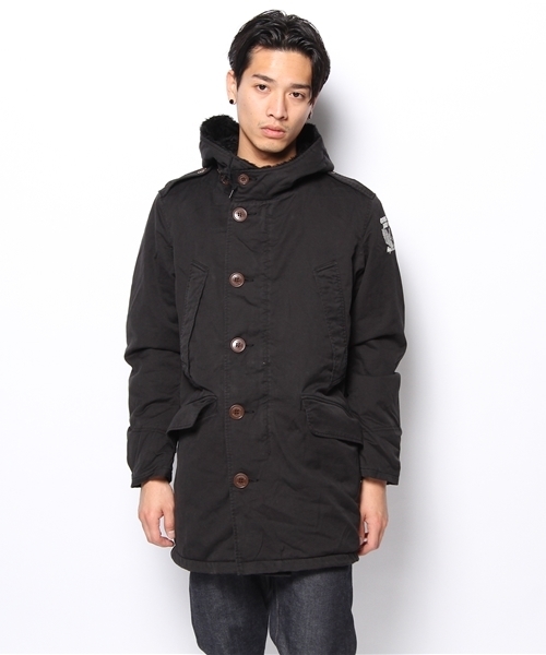 HYSTERIC GLAMOURヒステリックグラマー ミリタリーモッズコートM
